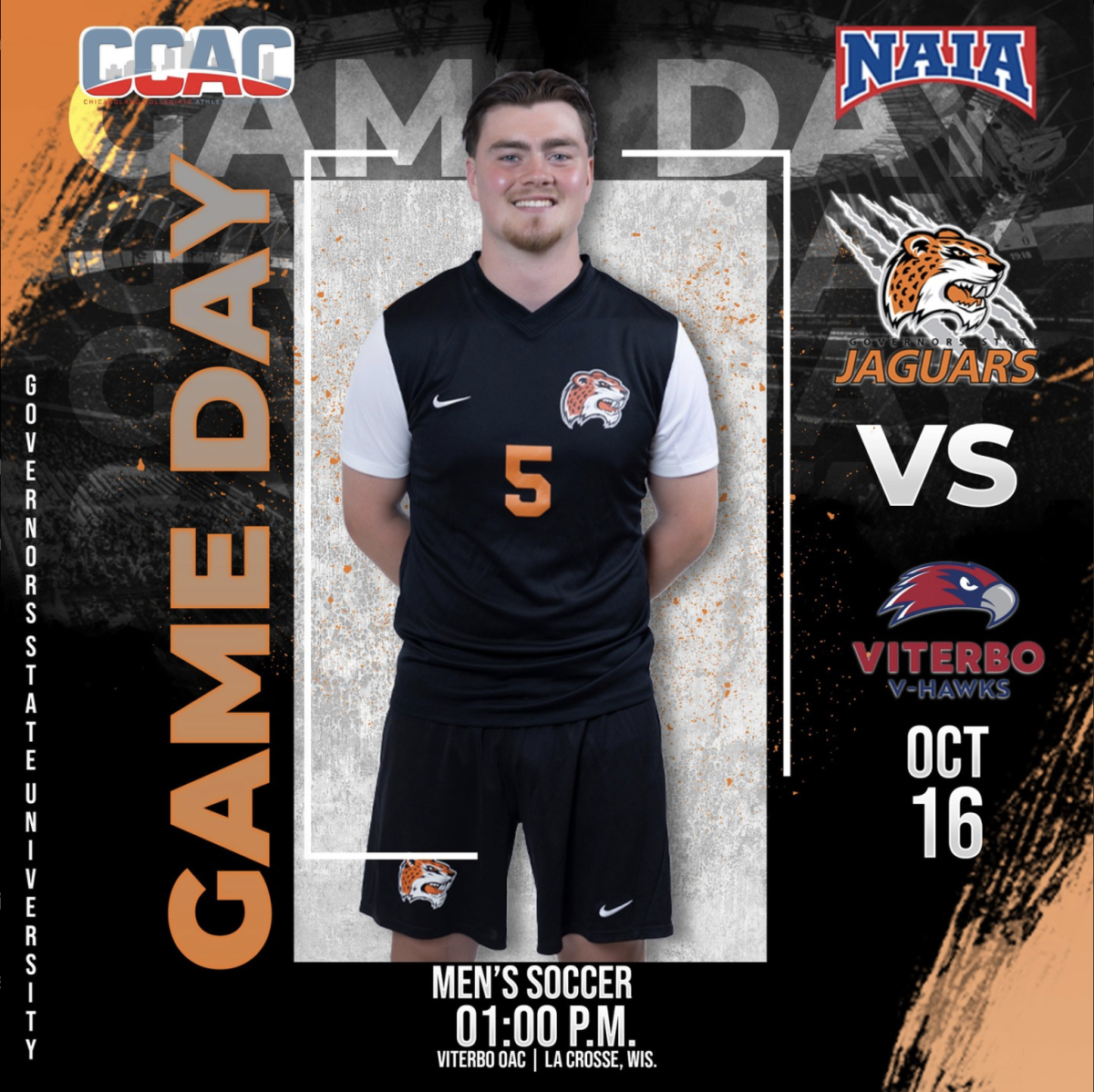 Governors State men's soccer draws 1-1 against Viterbo